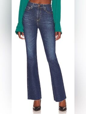 AG Jeans Alexxis Boot High Rise Raw Hem – 31R – 8 Years Restoration – Like new